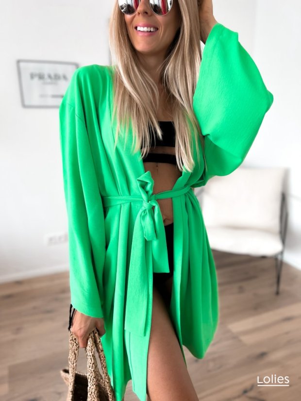 Kimono AMOR zelené