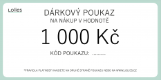 DÁRKOVÝ POUKAZ 1000 Kč